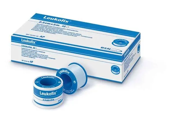 LEUKOFIX Verbandpflaster 2,5 cm x 5 m VE 12 Rollen