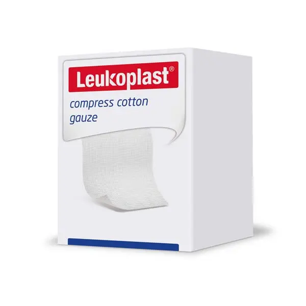LEUKOPLAST Kompresse Baumwollgaze 20 x 5
