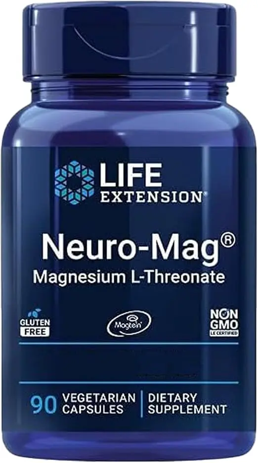Life Extension, Neuro-Mag®, Magnesium-L-Threonat, 90 Kapseln