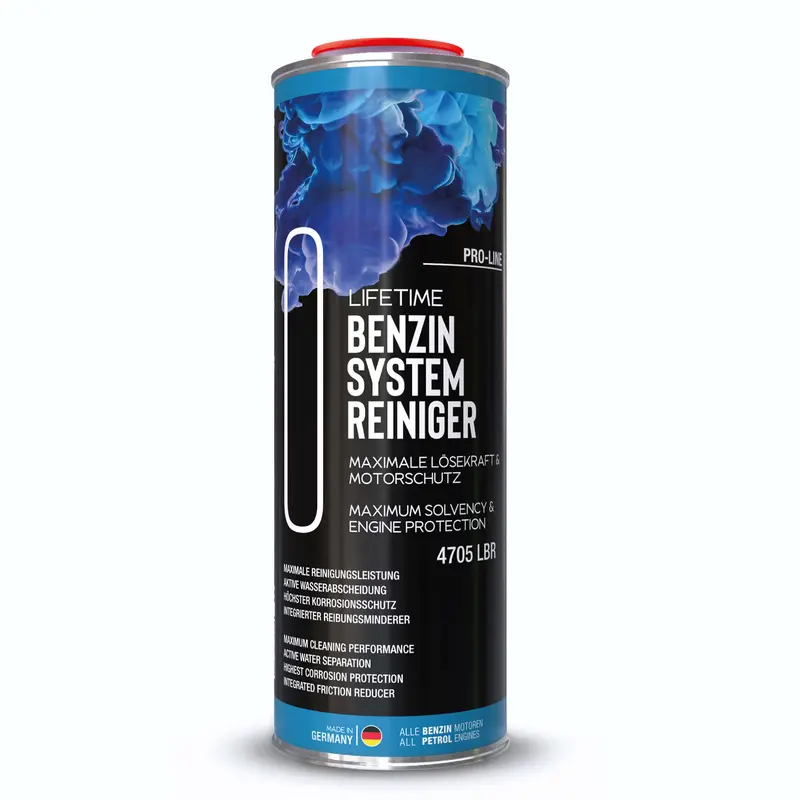 LIFETIME Benzin Systemreiniger – Akut-Tiefenreiniger für Einspritzdüsen, 1.000 ml