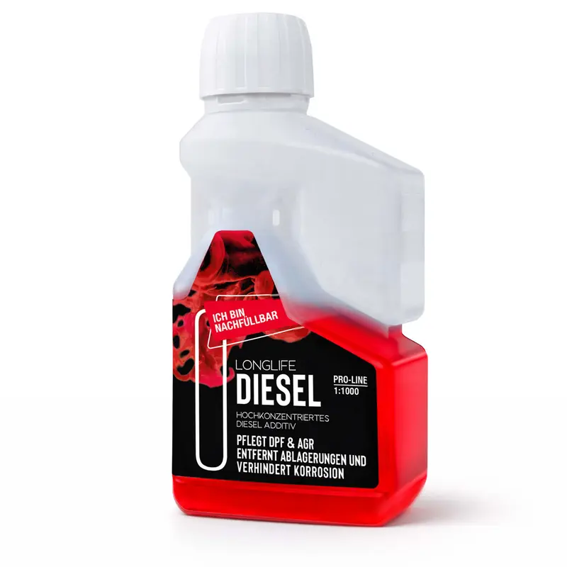 LIFETIME Longlife DIESEL Pro-Line – Diesel-Additiv für die Dauerpflege 250 ml Dosierflasche