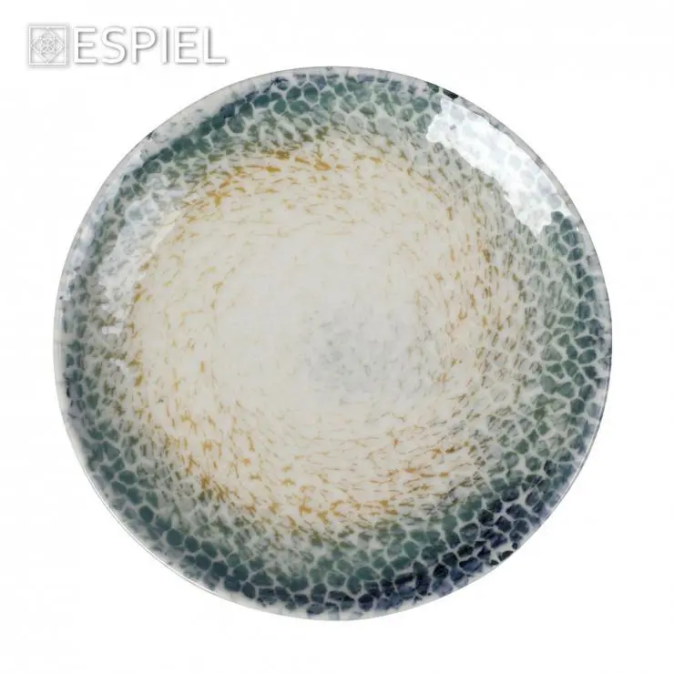 LIZARD Speiseteller 26x25cm aus hochwertigem Porzellan – Nordic Design