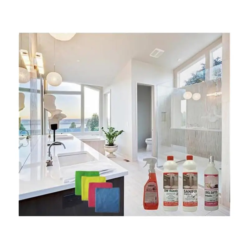 Lorito Sanitärreiniger-Set Reinigungsmittel 8-teilig