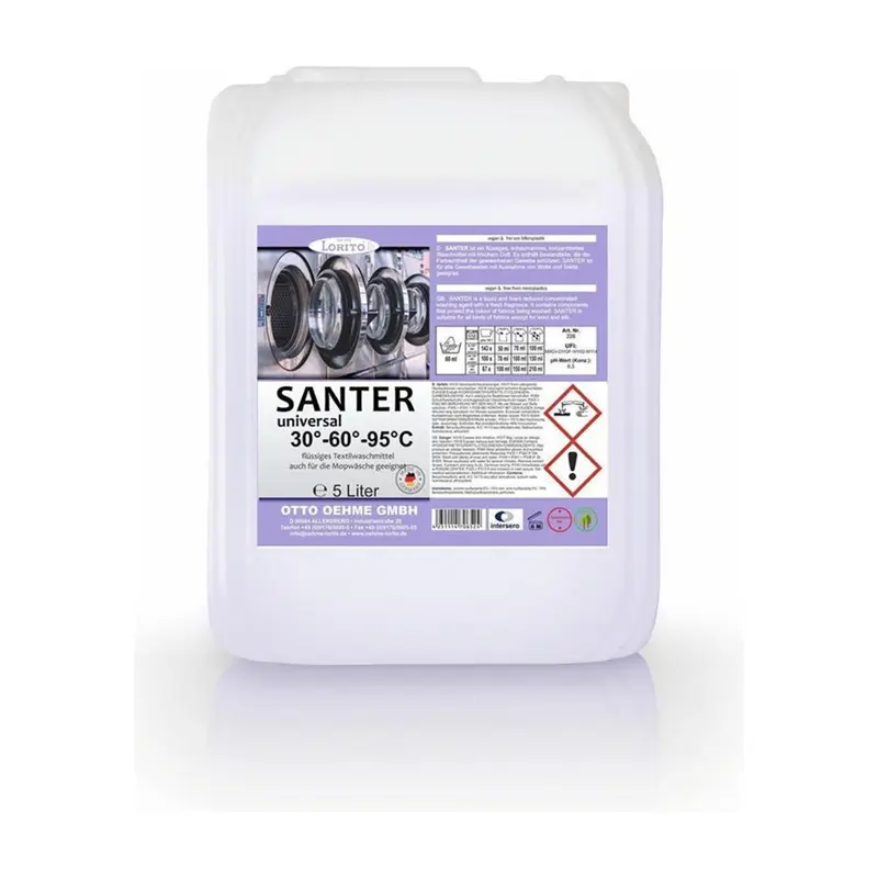 Lorito Santer Vollwaschmittel Mopp-Waschmittel schaumarm
