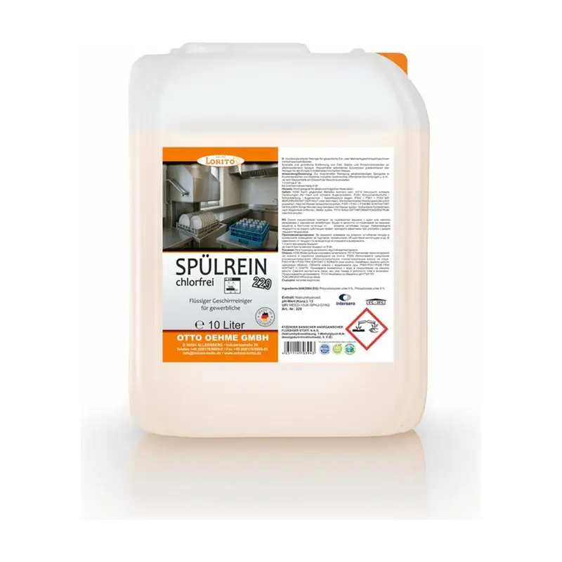 Lorito Spülrein chlorfrei 229 Geschirrspülmittel