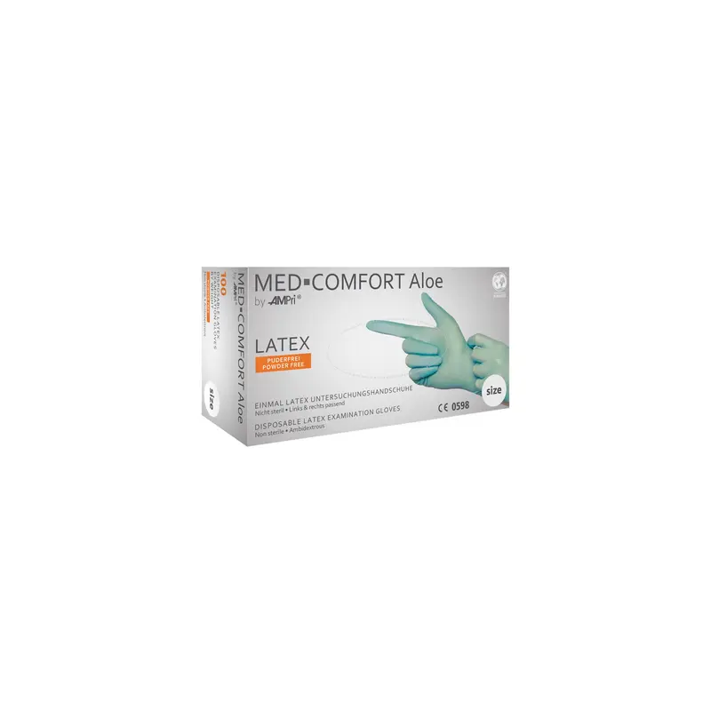 MED-Comfort Aloe - Latex-Untersuchungshandschuh