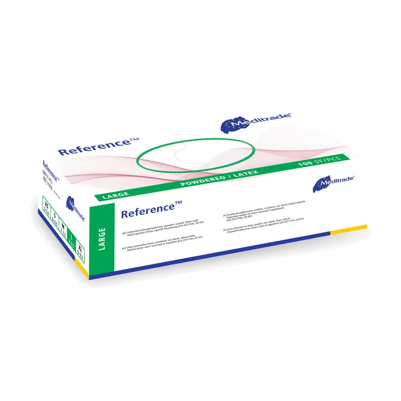 Meditrade Reference™ - Latex-Untersuchungshandschuhe - S bis XL