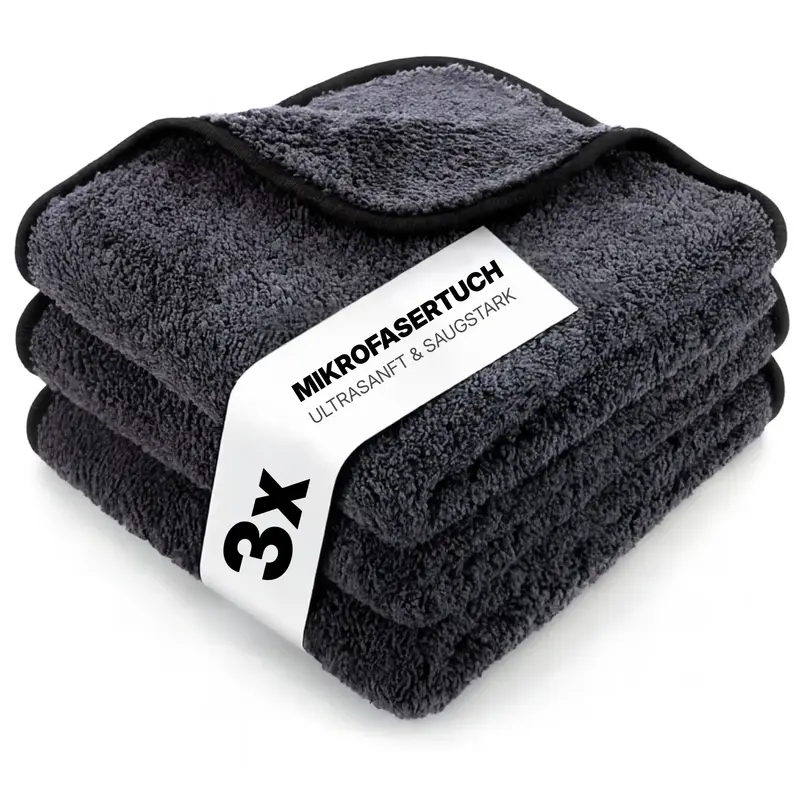 Microfasertuch Flausch (3 Stück)