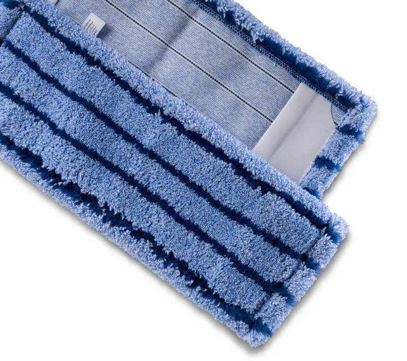 Mikrofasermopp PREMIUM GLEITER Blau meliert, geborstet