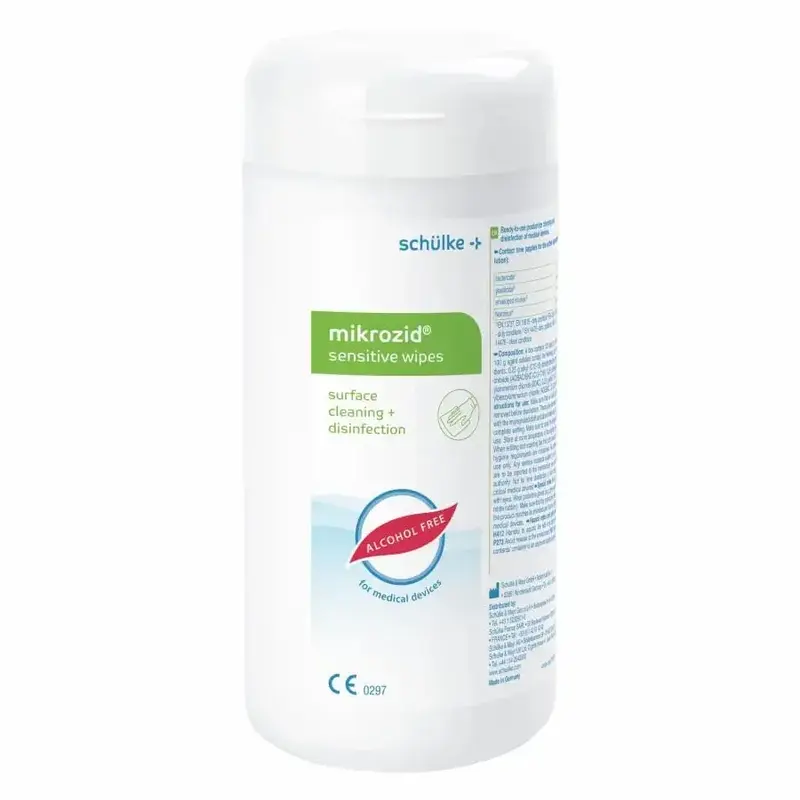 Mikrozid sensitive wipes 120 Spenderdose | Schülke Desinfektionstücher