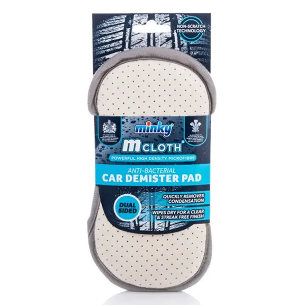 Minky M Cloth Schoonmaakpad – Auto Anti-Condens (Grijze Rand)