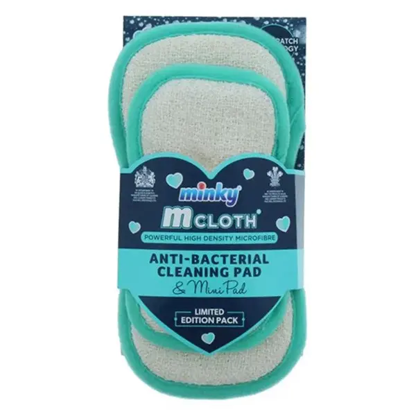 Minky Schoonmaakpad M-Cloth Anti-bacterieel Pad & Mini
