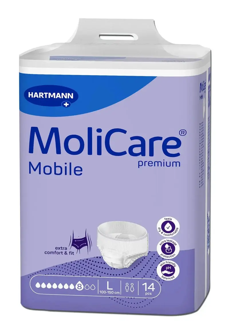 MoliCare® premium Mobile 8 Tropfen Inkontinenzpants für Erwachsene