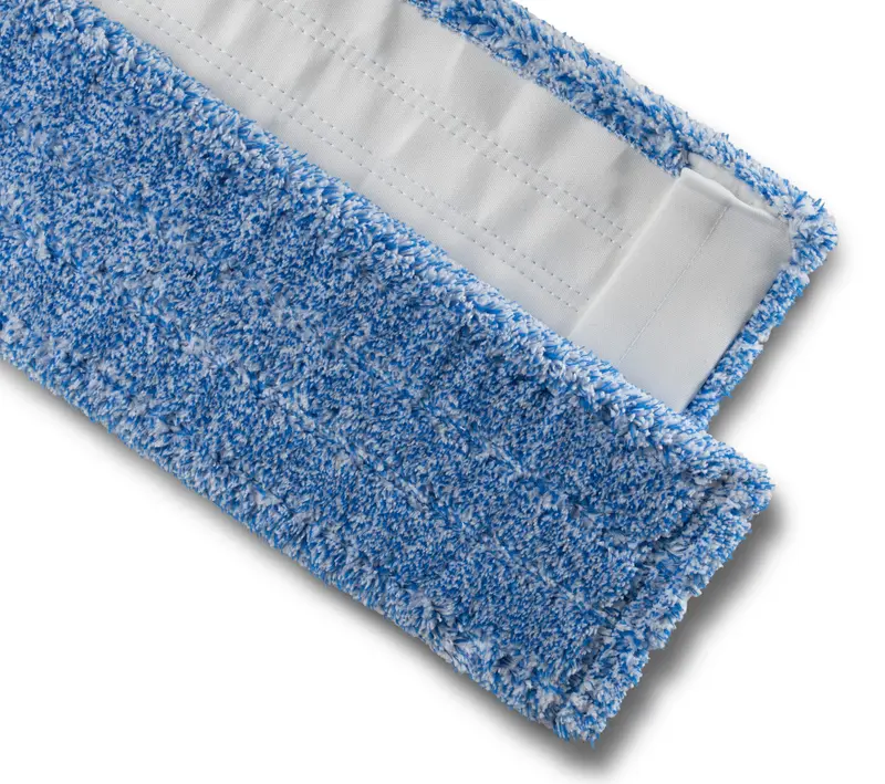mopptex Mikrofaser Flachpressenmopp PREMIUM Blau meliert