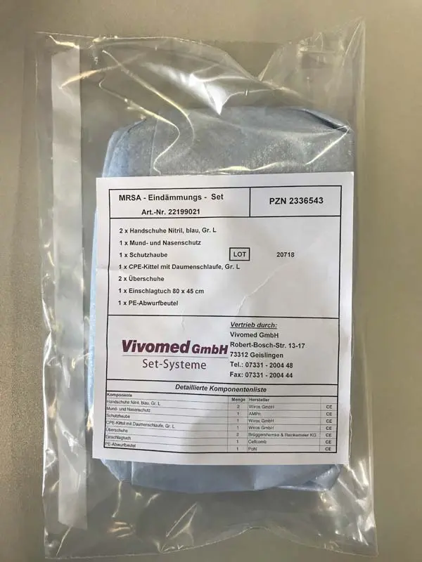 MRSA Personalschutz-Set