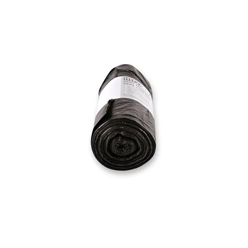 Müllbeutel Eco, 30 l - 6 my | HDPE, Rolle, grau - Karton mit 40 x 50 Stück (2000 Stück)