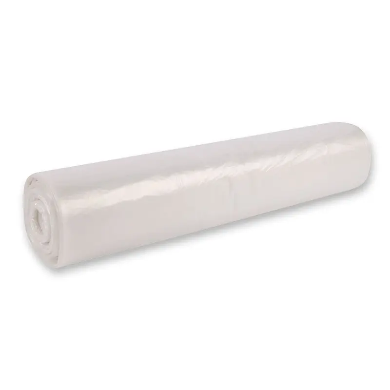 Müllsäcke Eco Light, 120 l - 20 my | HDPE, Rolle, transparent - Karton mit 625 Stück