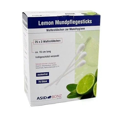 Mundpflegestäbchen Lemon