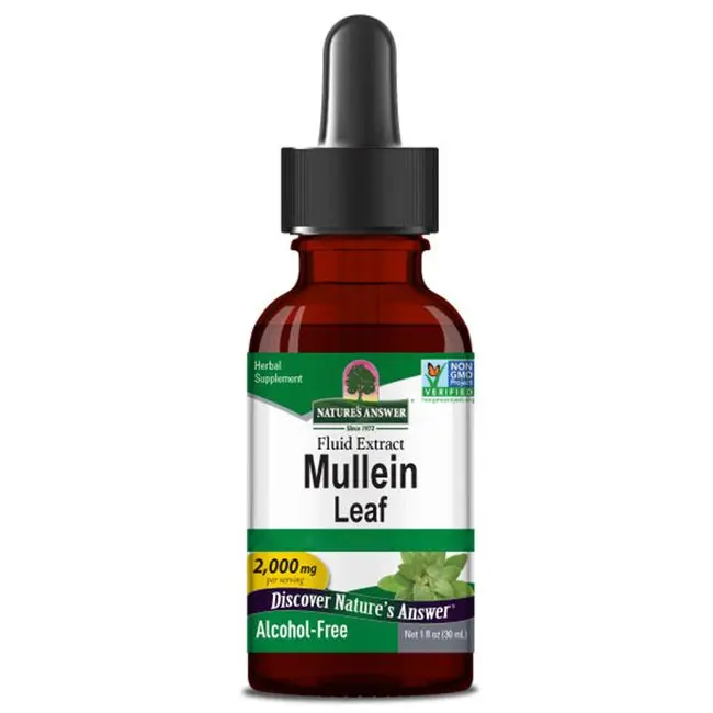 Nature's Answer Königskerzenextrakt (Mullein Leaf Extract) - vegan