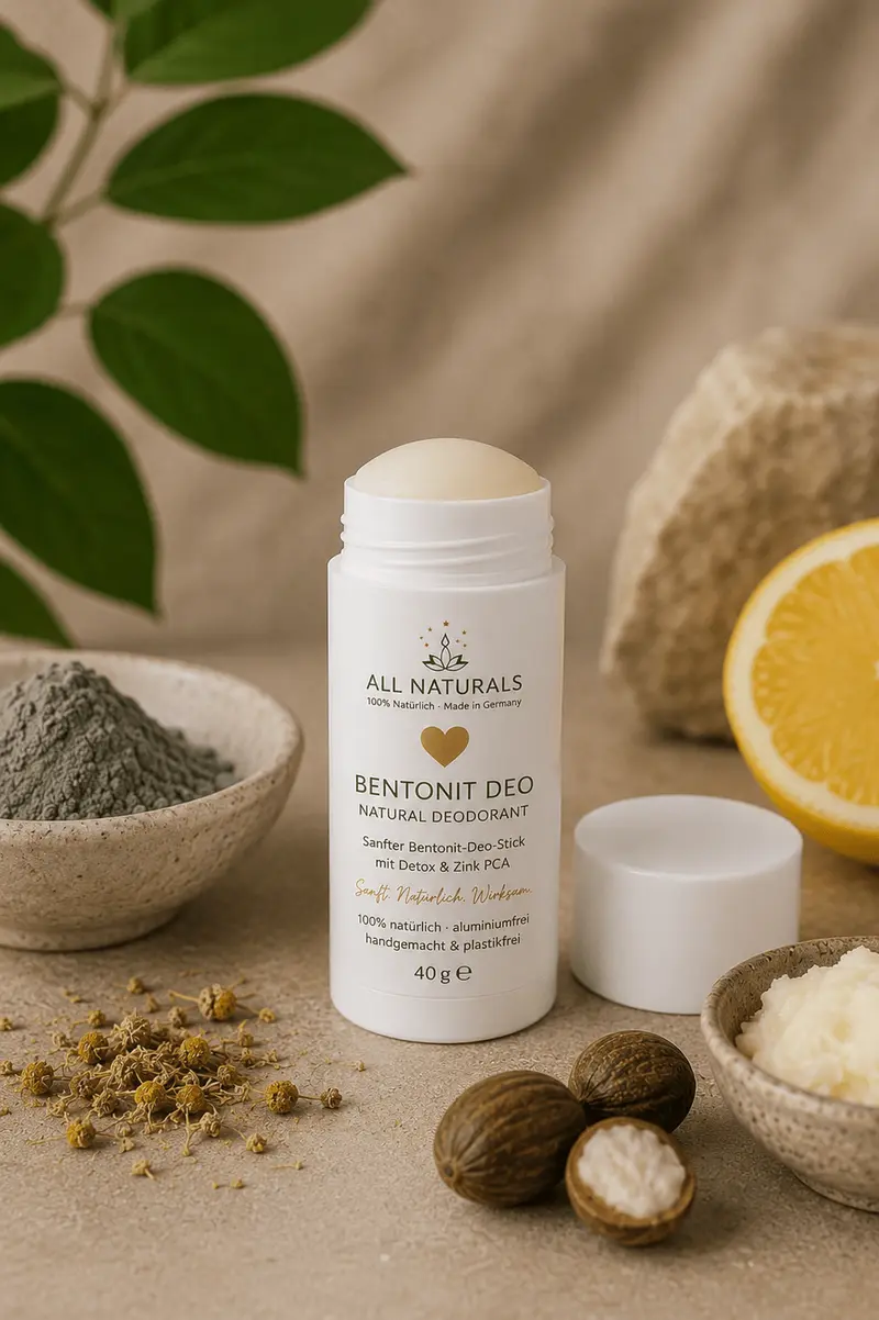Natürliches Bentonit DEO– sanfter Detox-Effekt, 40g