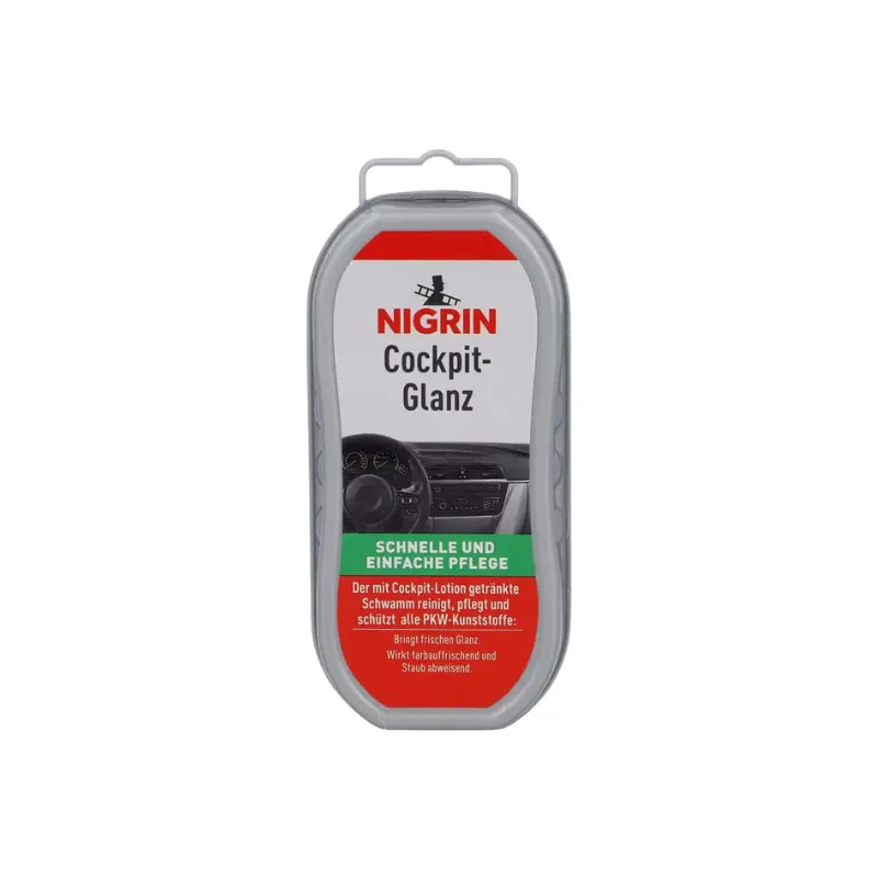 Nigrin Cockpit Quick Shine Pflegeschwamm