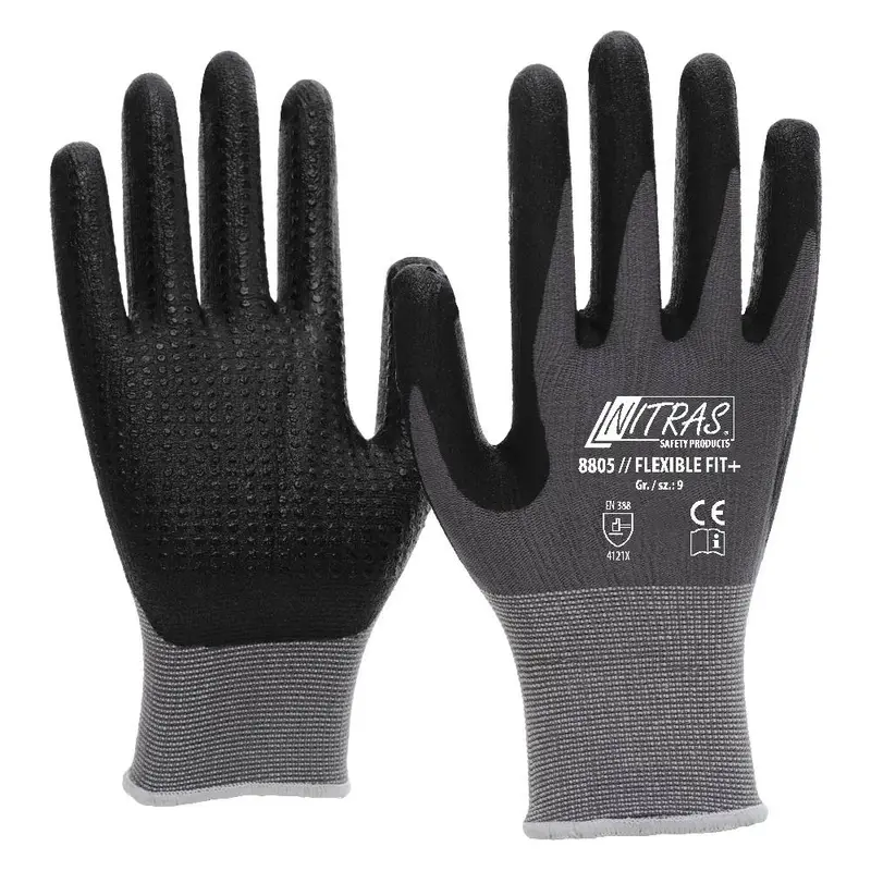 Nitras - Flexible Fit+ Strickhandschuhe - VPE 12