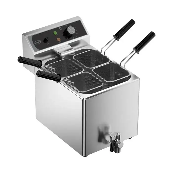Nudelkocher - 8 Liter - inkl. Körbe - 3,15 kW - 550x470x380 mm