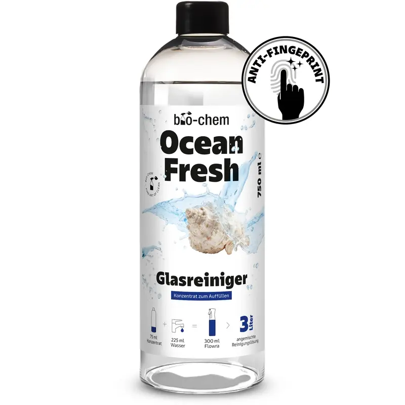 Ocean Fresh Glasreiniger Konzentrat (750 ML)