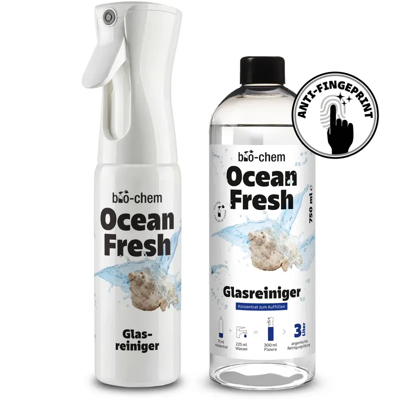 Ocean Fresh Glasreiniger Starter-Set