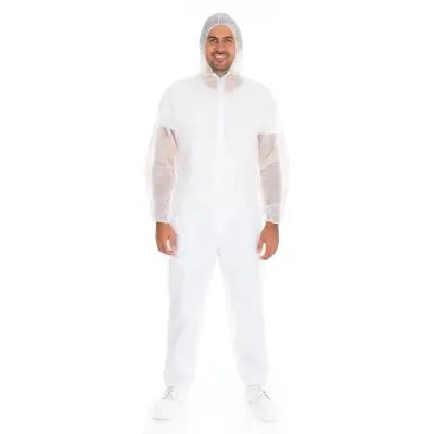 Overalls Eco mit Kapuze | PP, verschiedene Farben - Karton mit 100 Stück