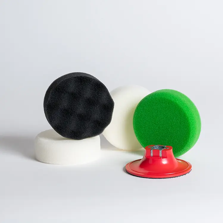 P&P Polierpad, Set, 80mm, 5-teilig