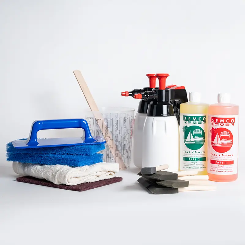 P&P Starter Paket "Teak Refit", 19-teilig