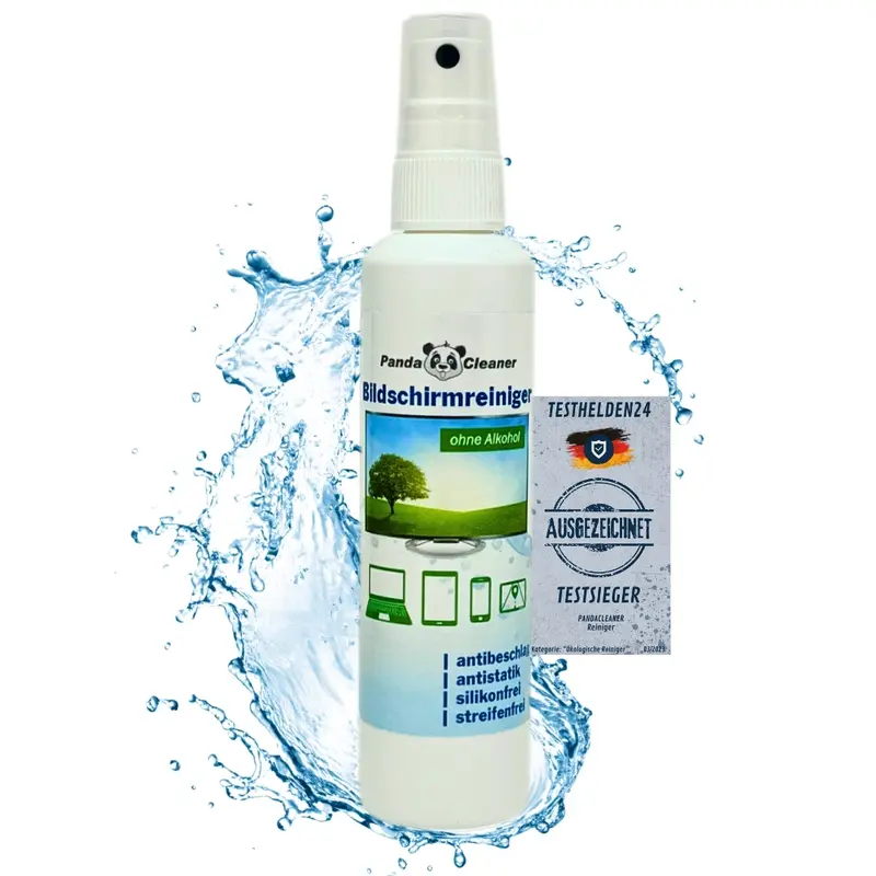 PandaCleaner Bildschirmreiniger - Screen Cleaner - 100ml, 250ml oder 1000ml