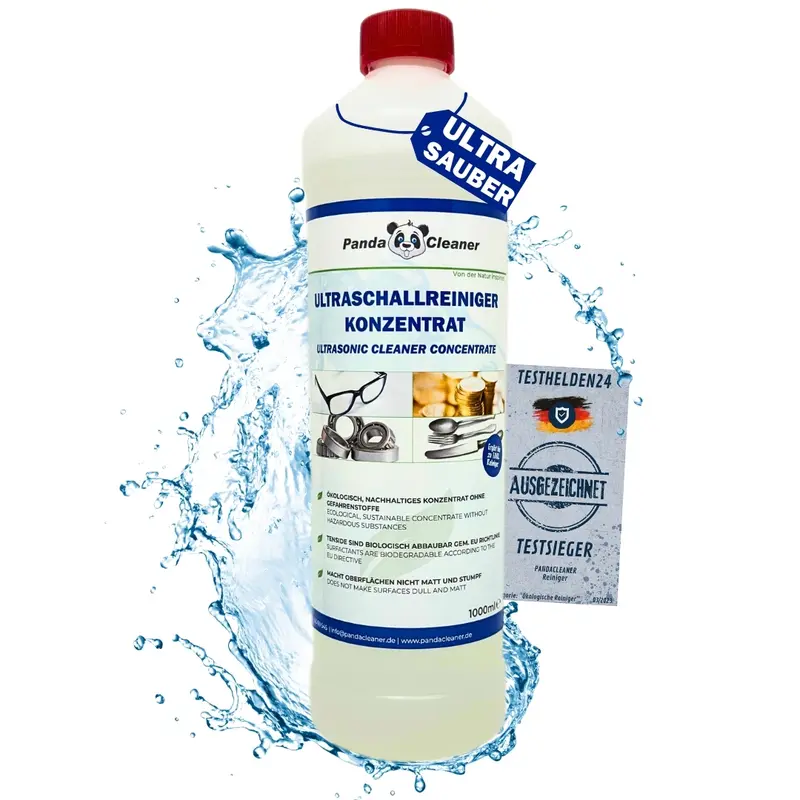 PandaCleaner Bio-Ultraschallreiniger Konzentrat - V2 - 1000ml & 3000ml