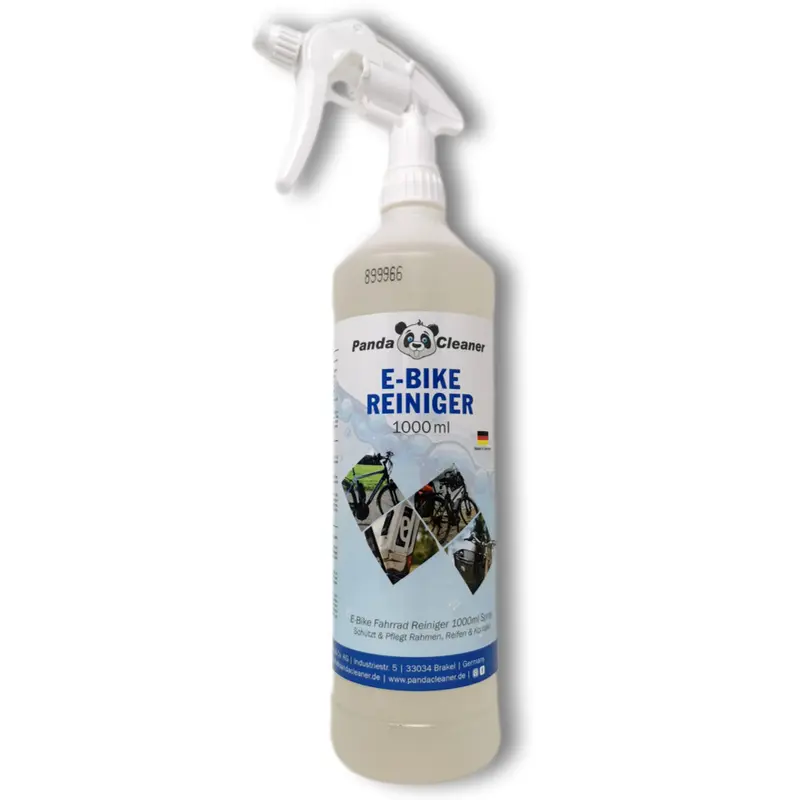 PandaCleaner E-Bike Reiniger - Fahrrad Reinigungsmittel 1000ml