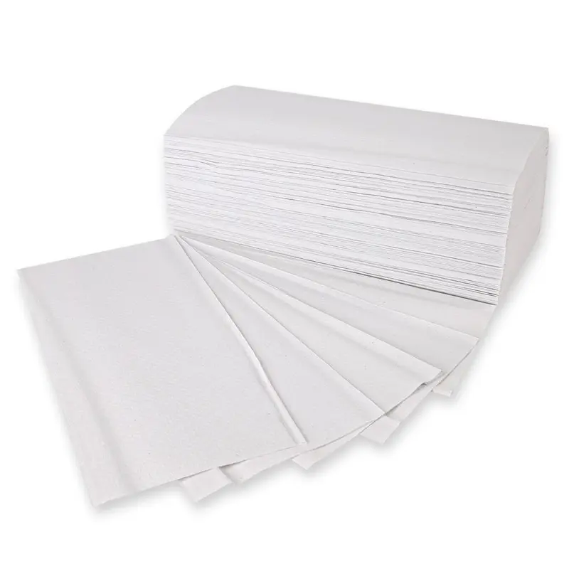 Papierhandtücher, 1-lagig, verschiedene Farben | Recyclingpapier, V/ZZ-Falzung - Karton mit 5000 Stück (20 x 250 Stück)