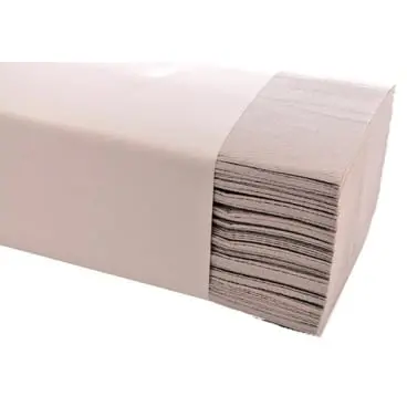Papierhandtücher 25 x 23 cm, 1-lagig, natur-hell