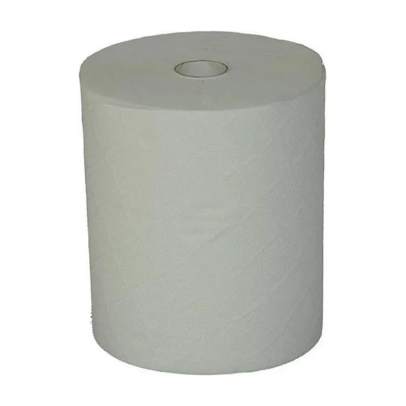 Papierhandtuchrolle Handtuchrolle hochweiß 6er Pack 2-lagig