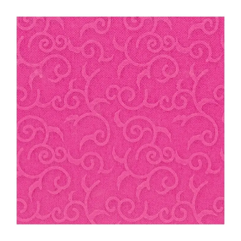 PAPSTAR CASALI Servietten Fuchsia 40 × 40 cm, 3-lagig – 250 Stück