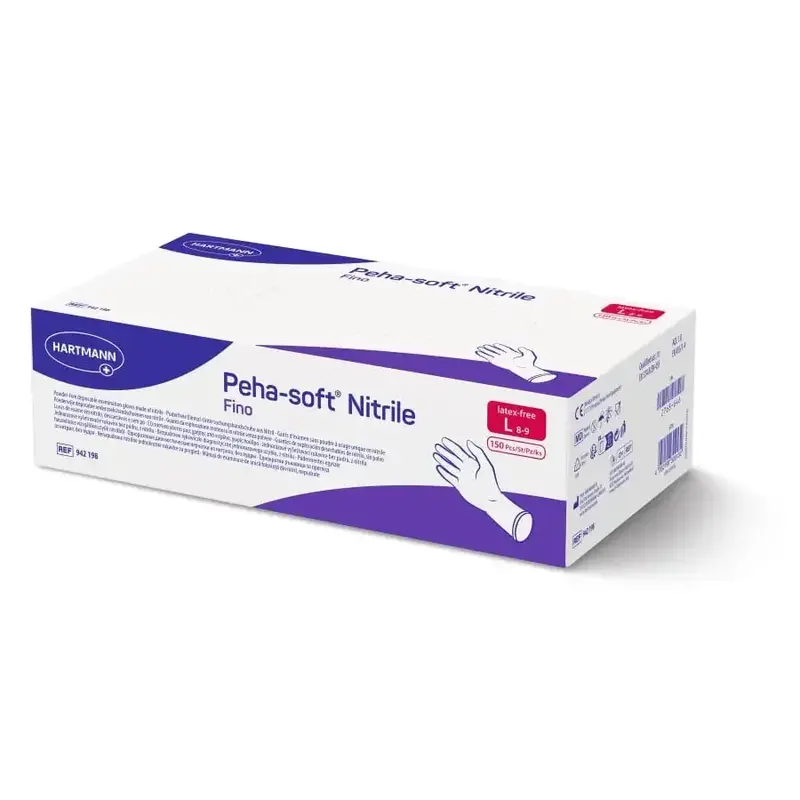 Peha-Soft Nitrile Fino | Nitrilhandschuhe 150 Stück | Hartmann