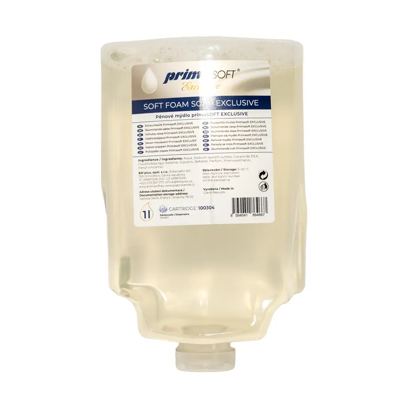 Primasoft Exclusive Schaumseife Aloe Vera, 1000 ml, Kartusche