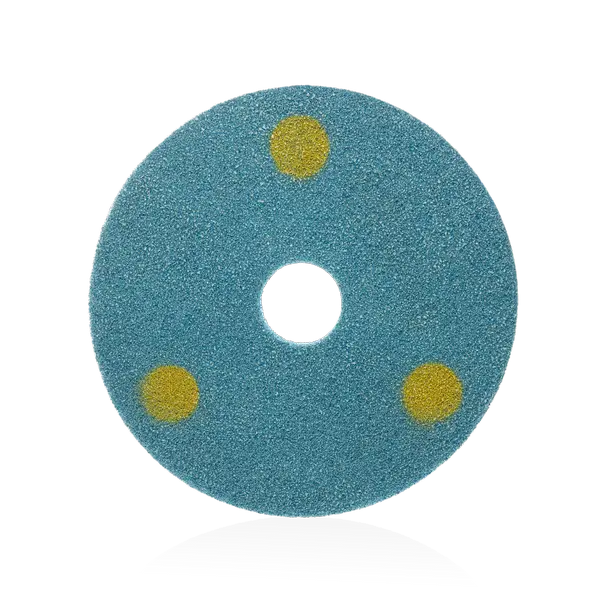 Profi Diamantpad K1500 Gelb 2er Set – Diamantimprägniertes Polierpad für Einscheibenmaschinen | Feinschliff & Glanzverbesserung | 13", 16", 17" oder 20"