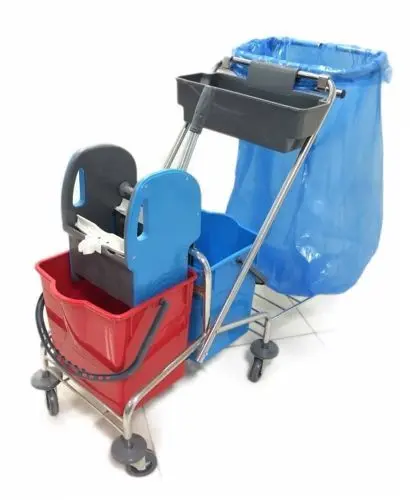 Profi Doppelfahrwagen, Wischwagen Multi