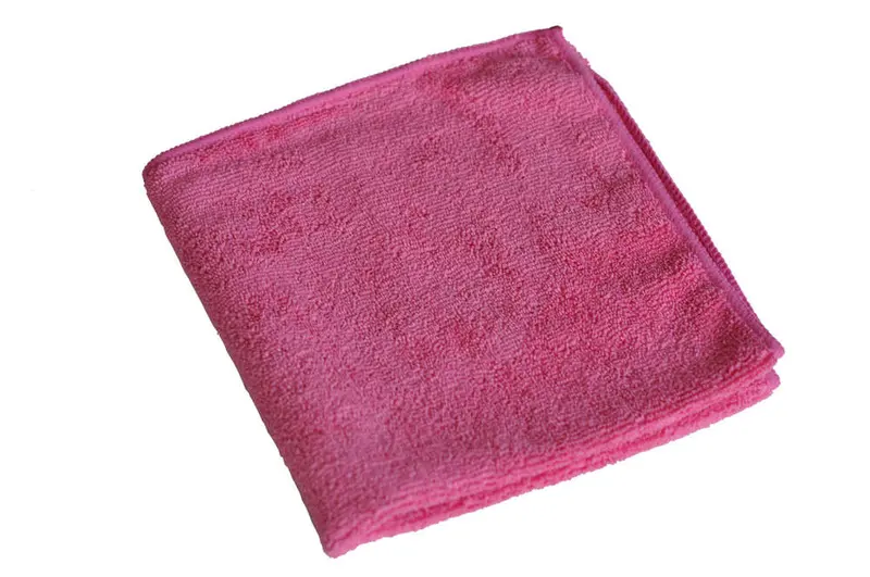 Profi Microfasertücher 40x40 cm Rot in 4 verschiedenen Farben / Packung mit 20 Stück  zum Stückpreis von 0,54 €