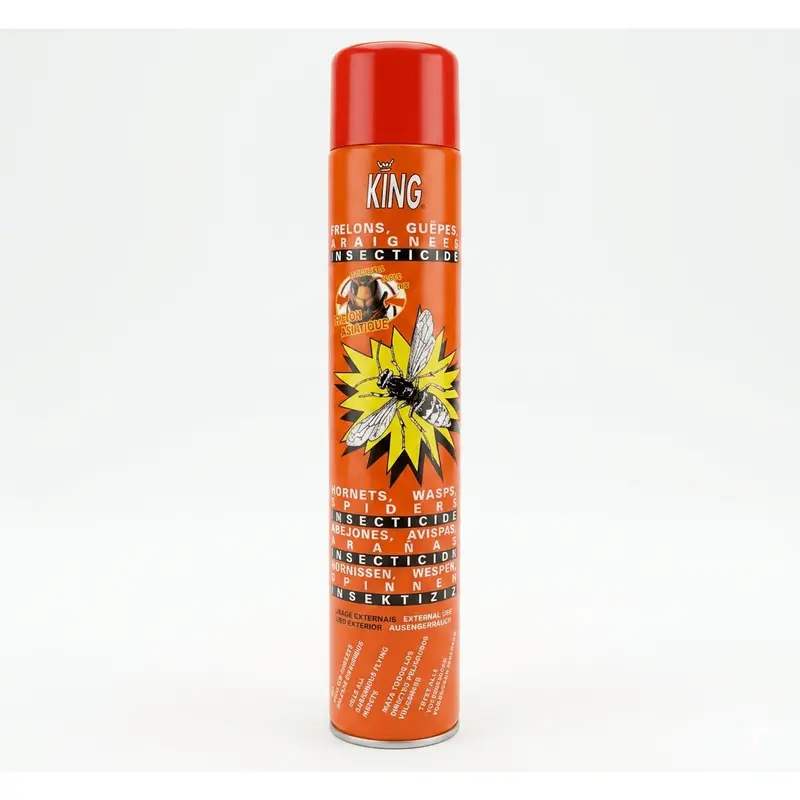 Profi Wespen- & Hornissenspray 750ml | Extremes Power-Weitschuss-Spray gegen Nester