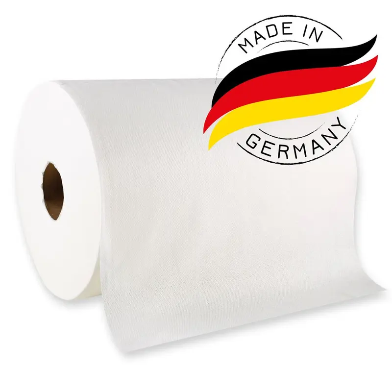 Reinigungstücher | Viskose, Rolle (Made in Germany), verschiedene Farben - Karton mit 1 Rolle (1 x 400 Blatt)