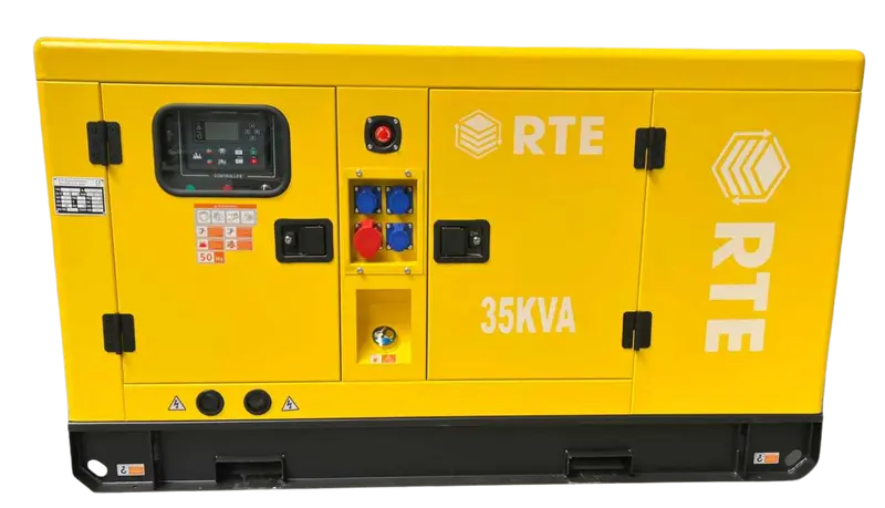 RTE 35kVA  Stromgenerator / Notstrom mit 28.000W- Diesel