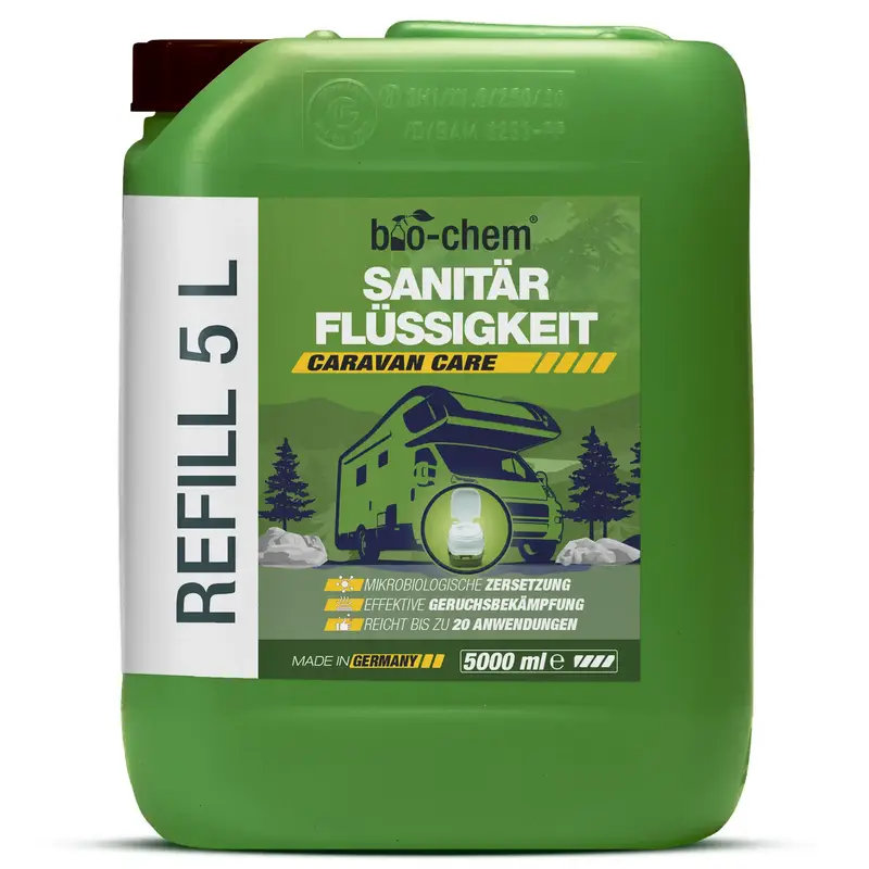 Sanitärflüssigkeit für Campingtoilette (5 L)
