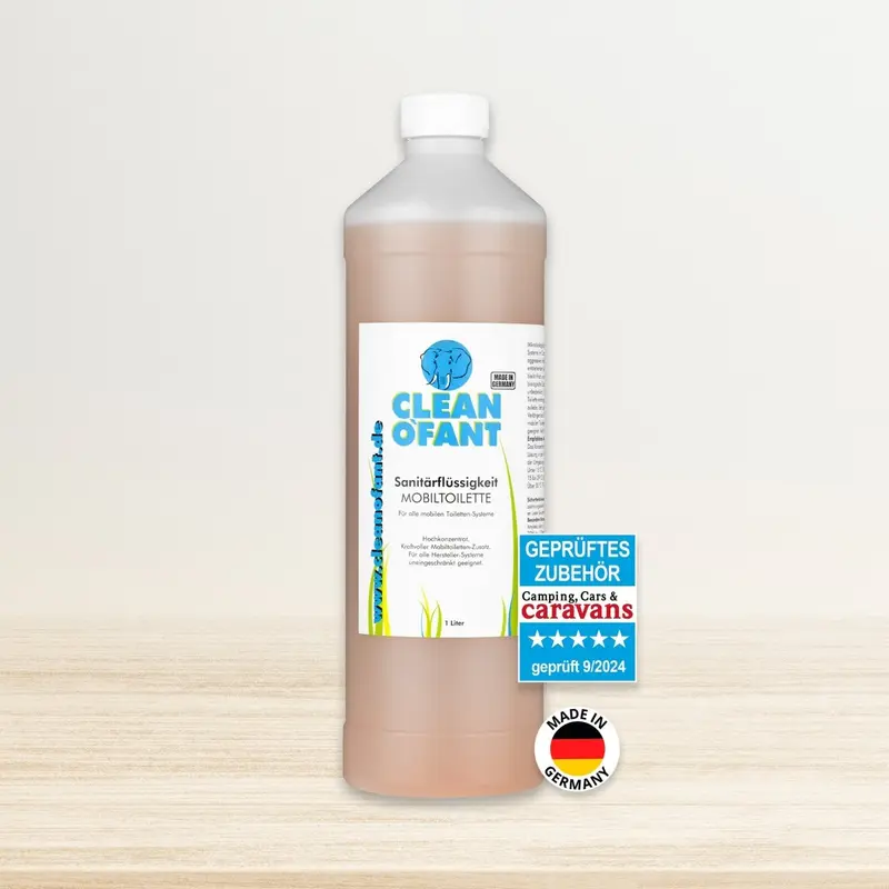 Sanitärflüssigkeit MOBILTOILETTE Mikrobiologisch - 1 L Konzentrat