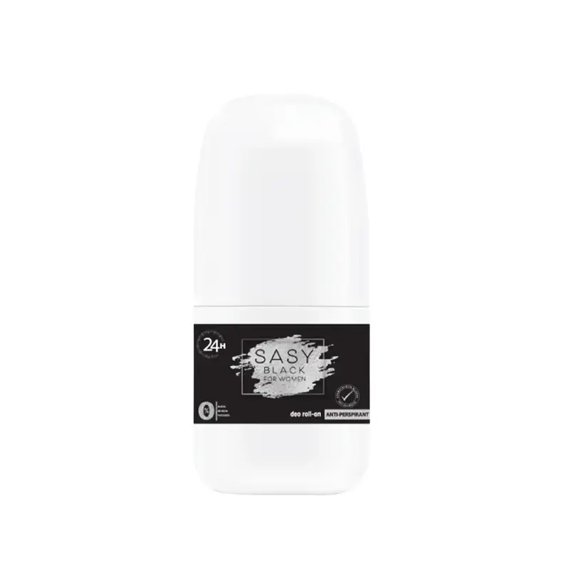 Sasy Black Antiperspirant Deo Roll-On - BL180